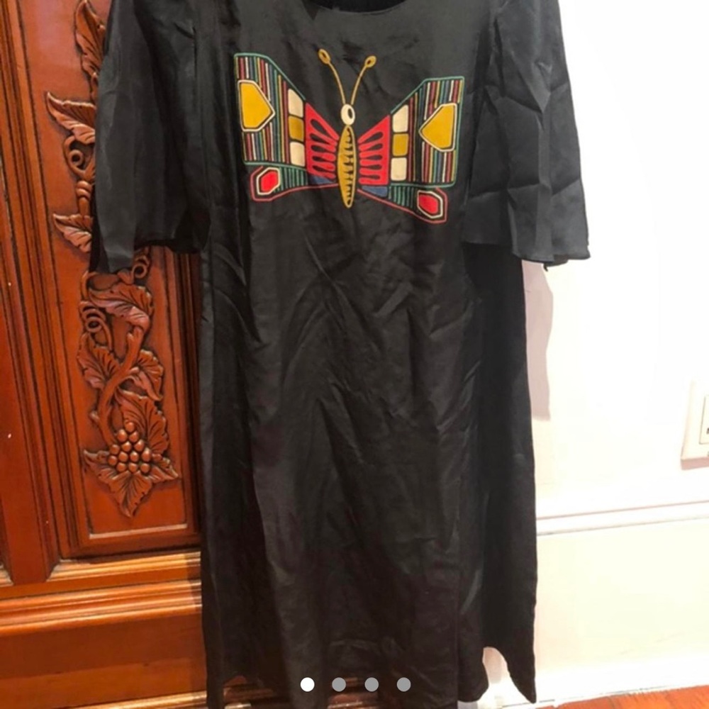 Vintage Sonia Rykiel butterfly dress